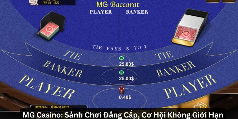 Cách chơi thông minh để thắng lớn tại MG Casino